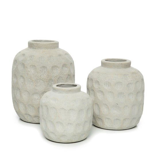 Bazar Bizar De Trendy Vaas - Beton - M