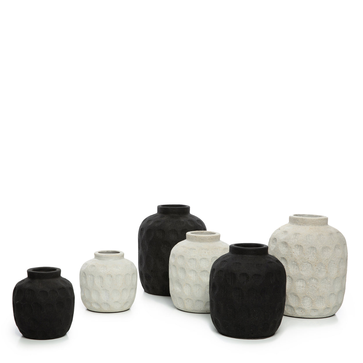 Bazar Bizar De Trendy Vaas - Beton - M