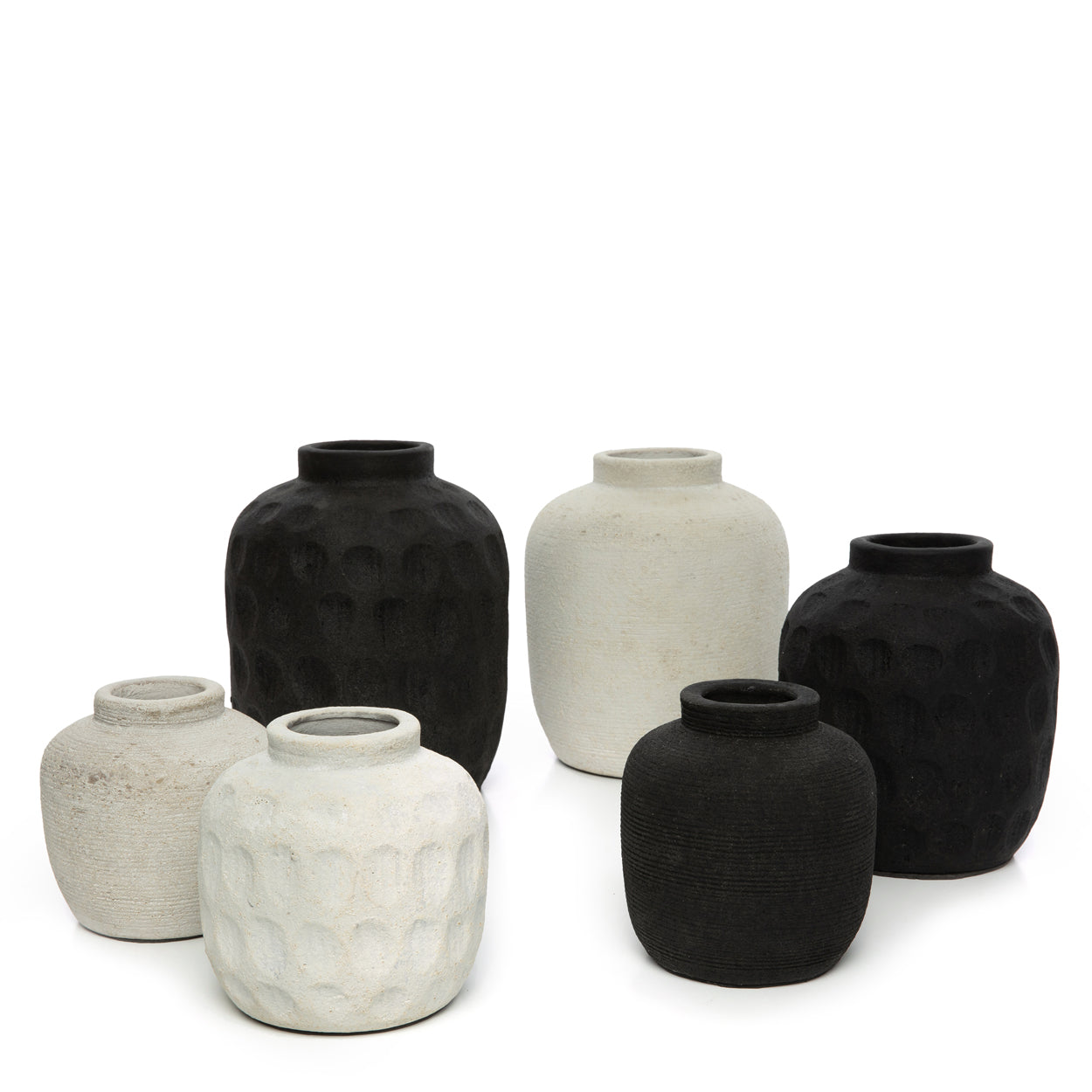 Bazar Bizar De Trendy Vaas - Beton - S
