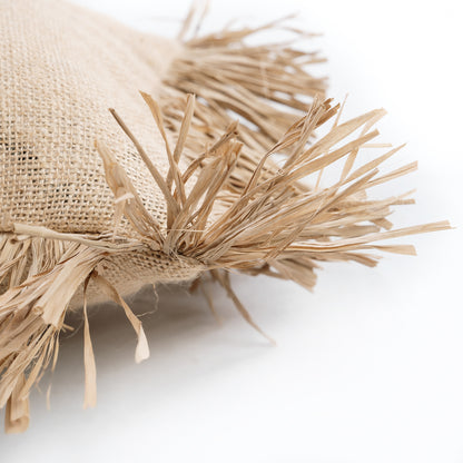 Bazar Bizar De Jute Bonita Kussenhoes - Naturel - 40x40
