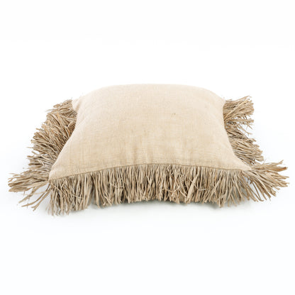 Bazar Bizar De Jute Bonita Kussenhoes - Naturel - 60x60