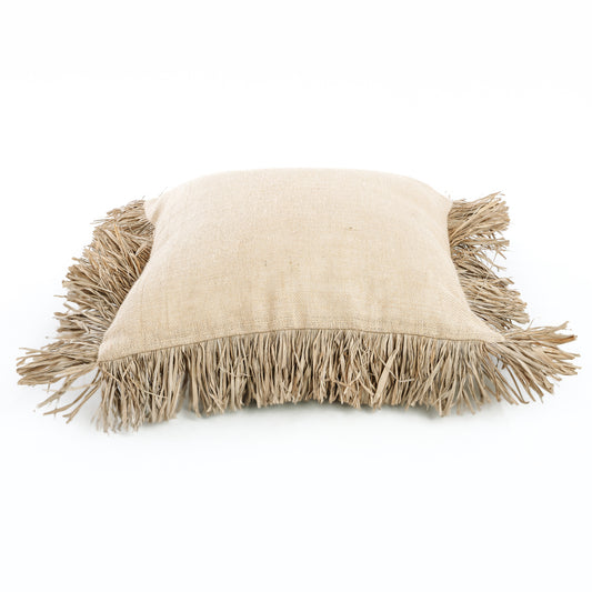 Bazar Bizar De Jute Bonita Kussenhoes - Naturel - 60x60