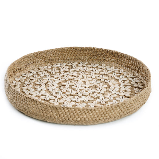 Bazar Bizar De Costa Shell Plaat - Naturel Wit - M