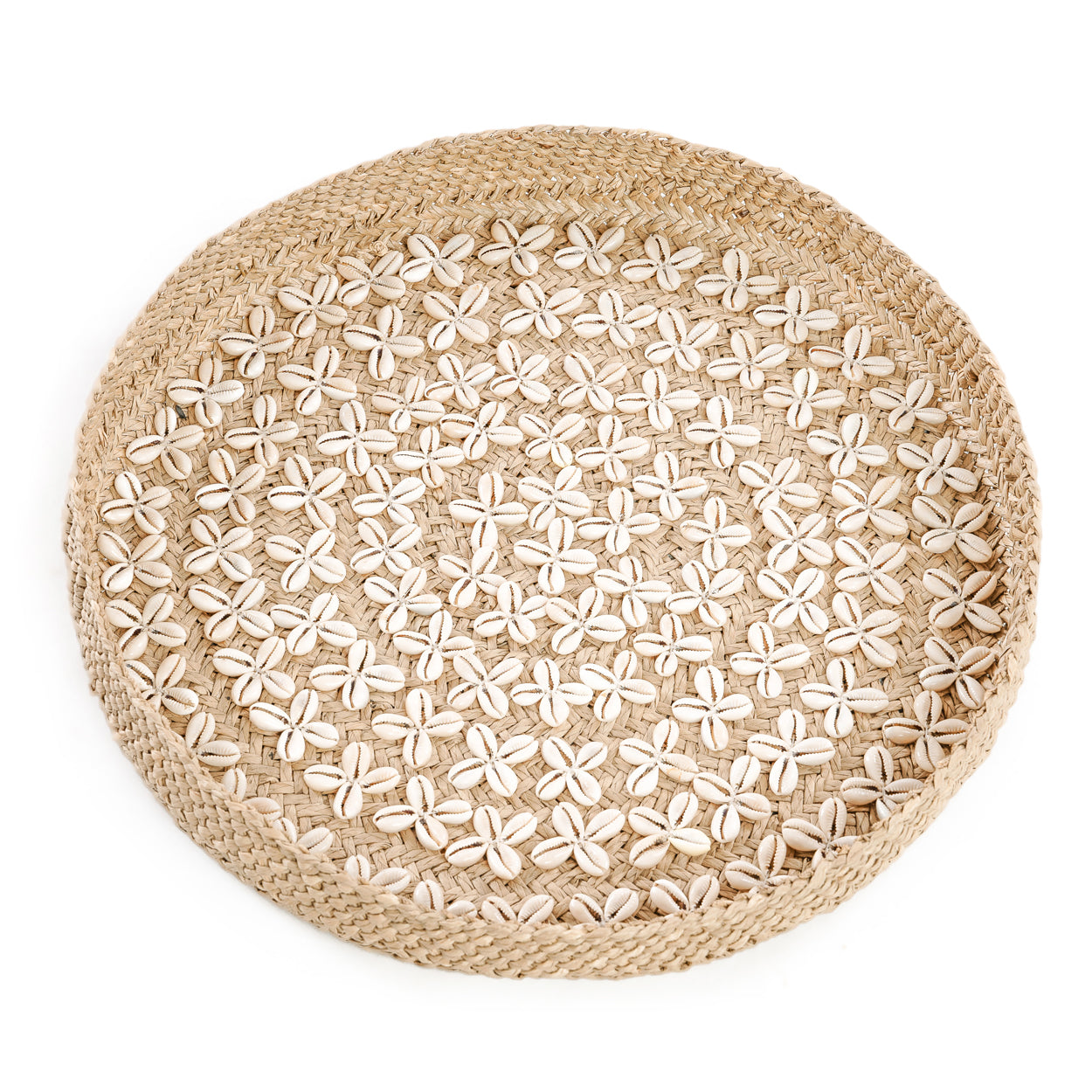 Bazar Bizar De Costa Shell Plaat - Naturel Wit - M