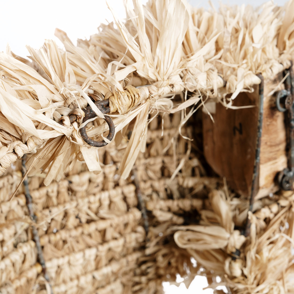 Bazar Bizar De Raffia Toro - Naturel