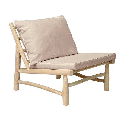 Bazar Bizar De Island Eenzit - Naturel Wit