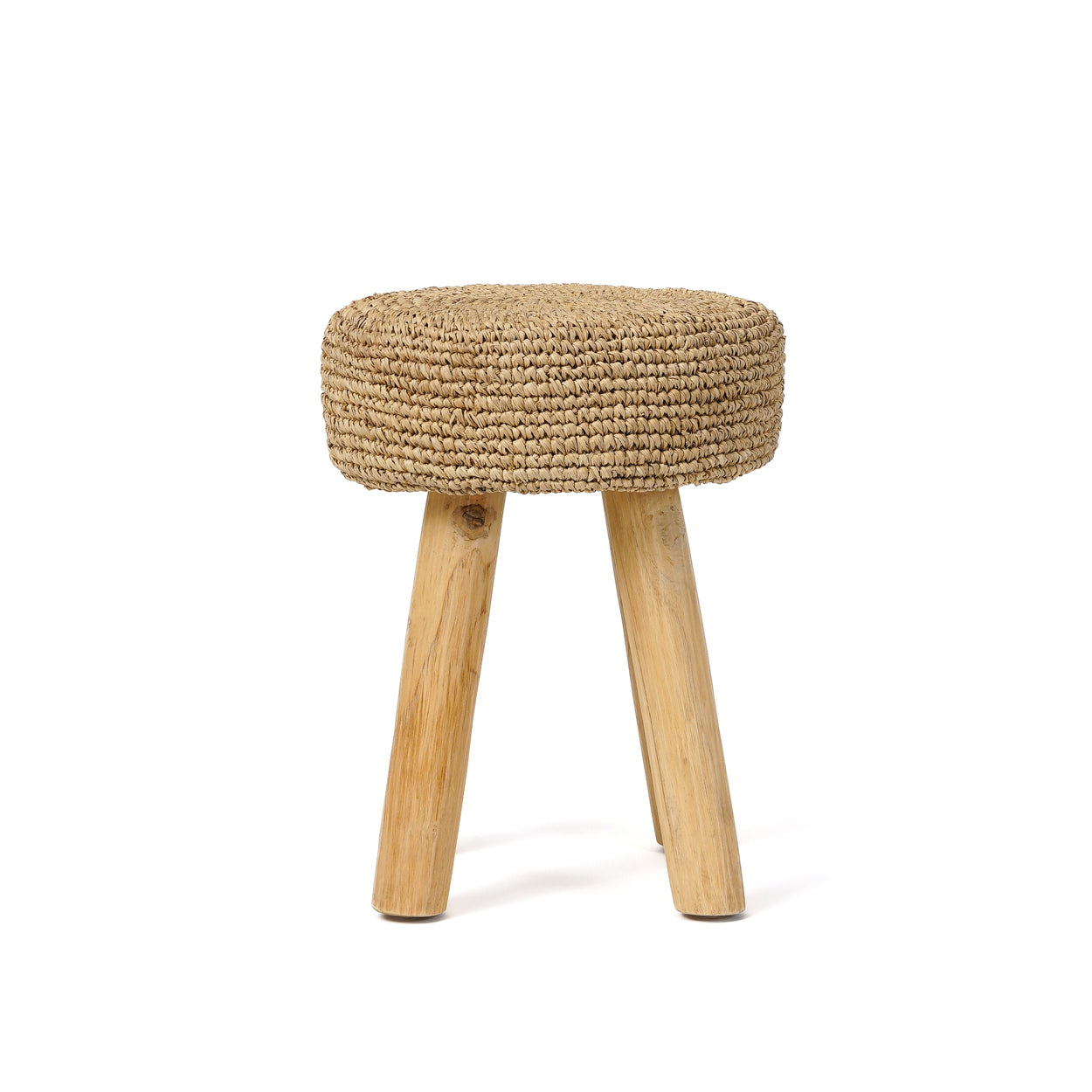 Bazar Bizar  Raffia Kruk - Naturel