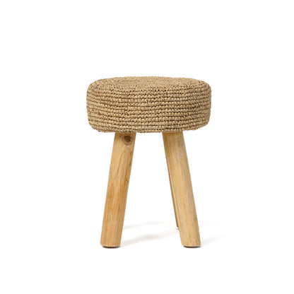 Bazar Bizar  Raffia Kruk - Naturel