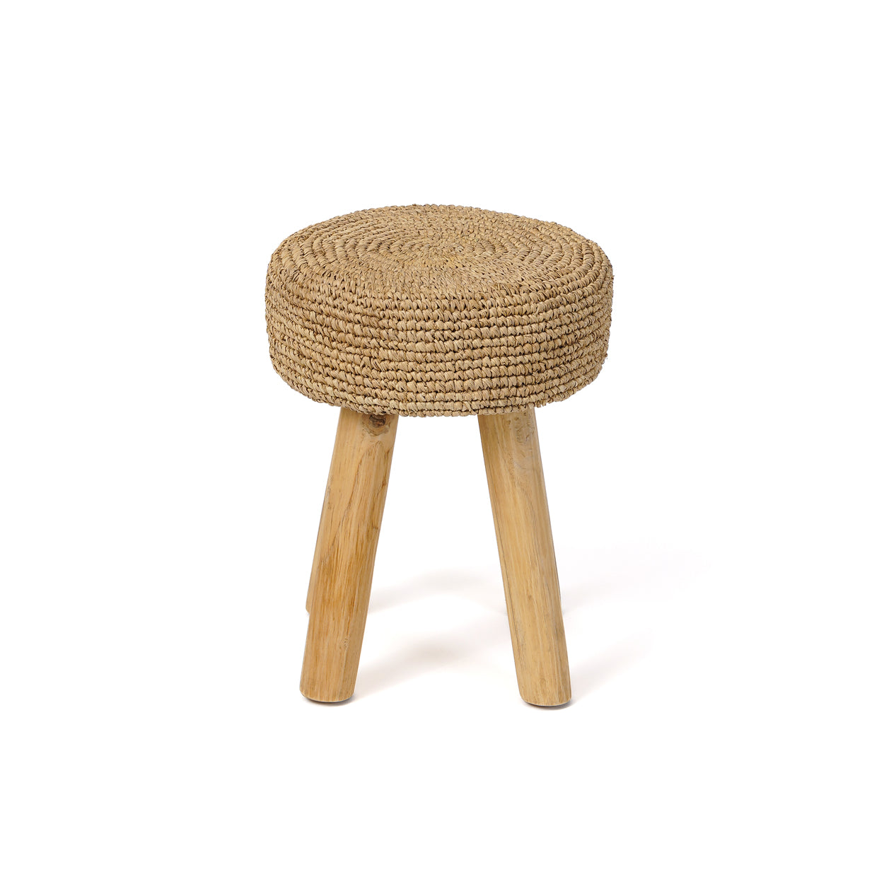Bazar Bizar  Raffia Kruk - Naturel