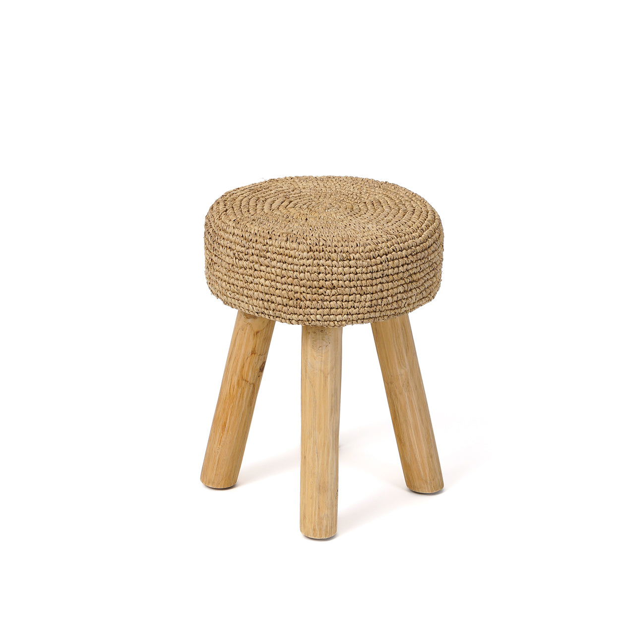 Bazar Bizar  Raffia Kruk - Naturel