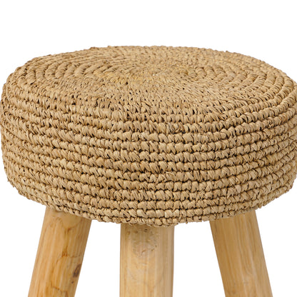 Bazar Bizar  Raffia Kruk - Naturel