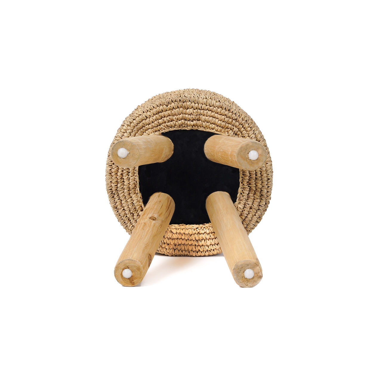 Bazar Bizar  Raffia Kruk - Naturel