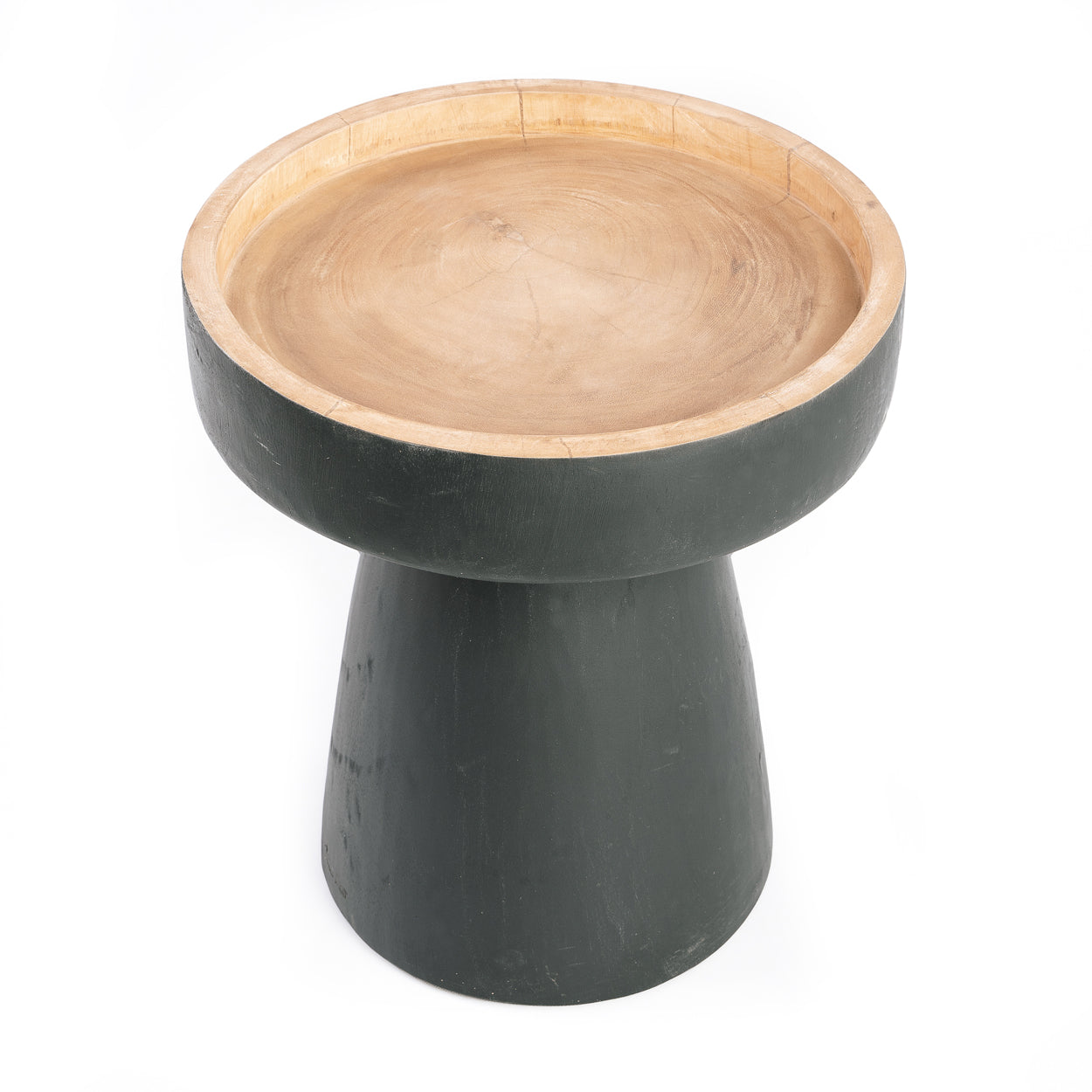 Bazar Bizar De Rayu Bijzettafel - Zwart Naturel