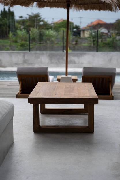 Bazar Bizar De Reclaimed Teak Salontafel - Naturel