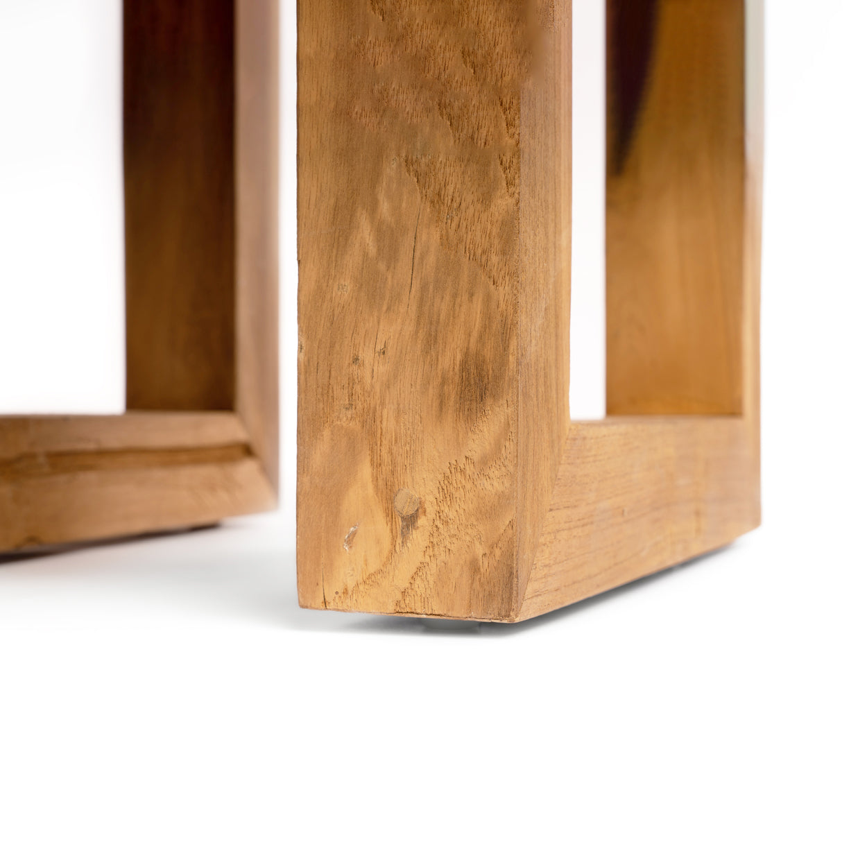 Bazar Bizar De Reclaimed Teak Bijzettafel - Naturel