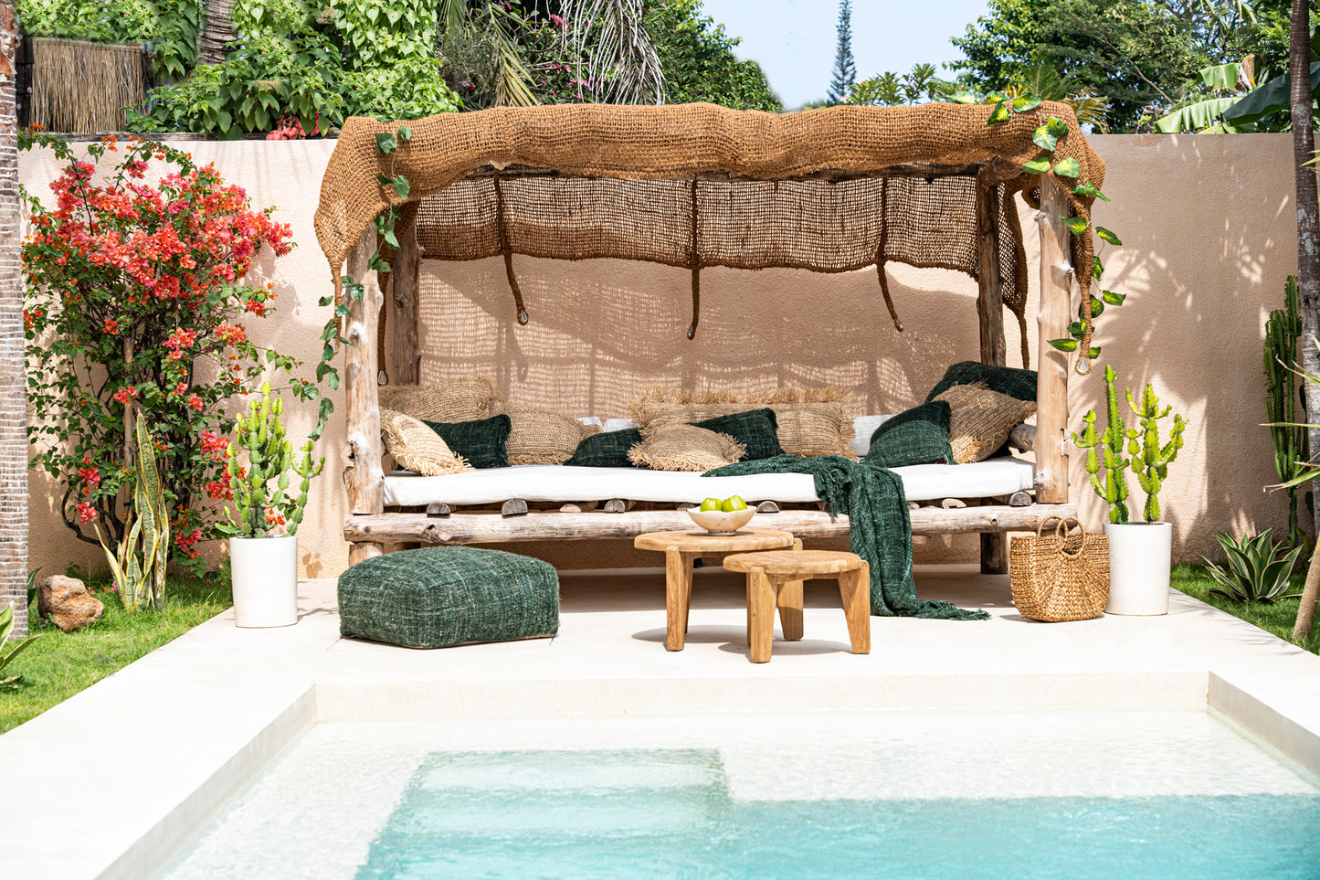 Bazar Bizar De Coco Shade Rechthoekig - Naturel - 300x200