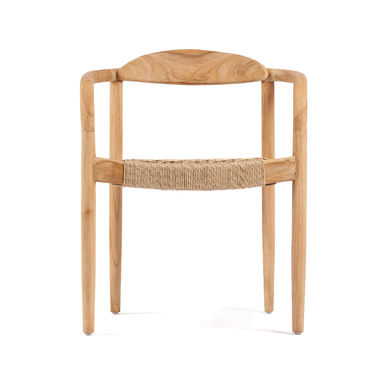 Bazar Bizar - De Amaya Eetkamerstoel -Naturel - Outdoor