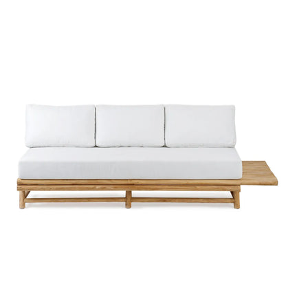 Bazar Bizar De Nusa Penida Driezitter Sofa - Naturel Wit - Outdoor