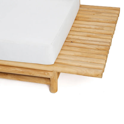 Bazar Bizar De Nusa Penida Driezitter Sofa - Naturel Wit - Outdoor