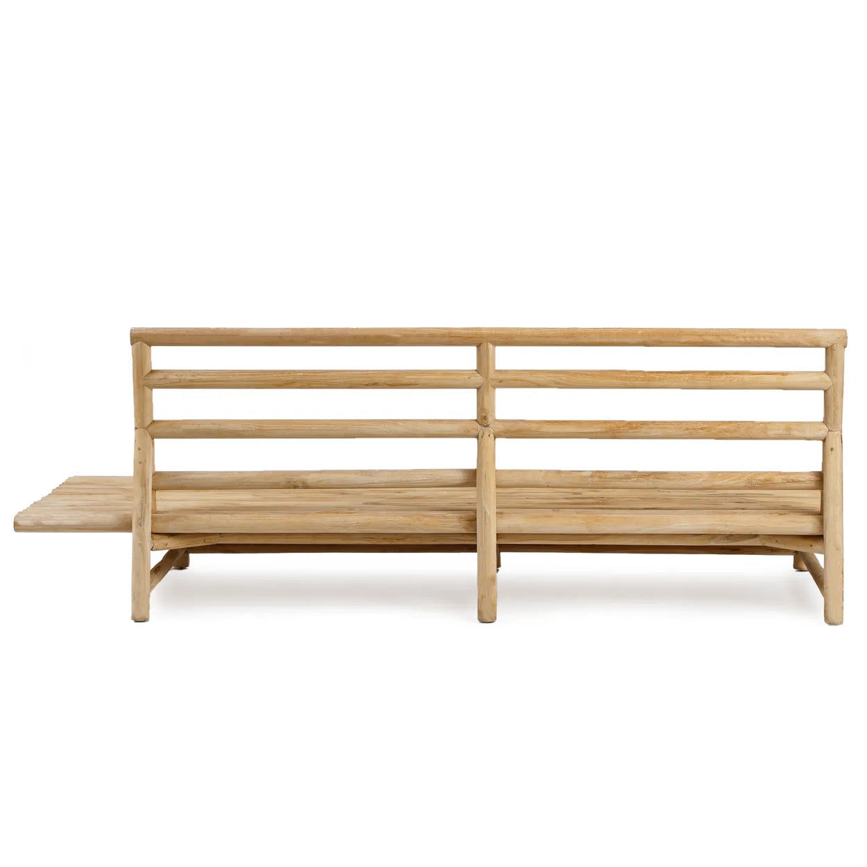 Bazar Bizar De Nusa Penida Driezitter Sofa - Naturel Wit - Outdoor