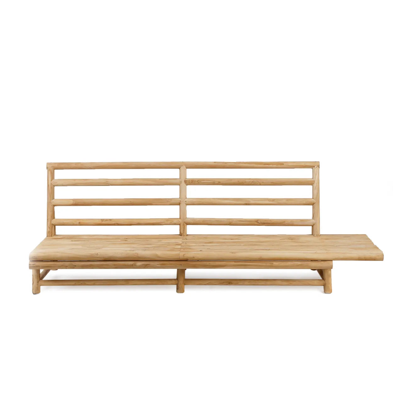 Bazar Bizar De Nusa Penida Driezitter Sofa - Naturel Wit - Outdoor