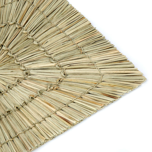 Bazar Bizar - De Alang Alang Placemat - Rechthoekig - Naturel