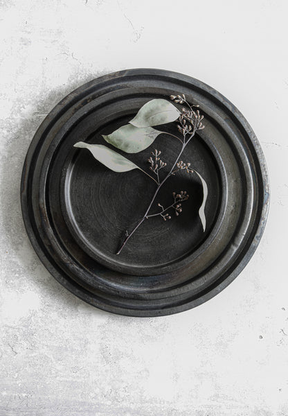 Bazar Bizar Het Terracotta Burned Bord - Zwart - L