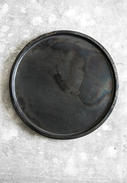 Bazar Bizar Het Terracotta Burned Bord - Zwart - S