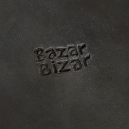 Bazar Bizar Het Burned Classic Bord - Zwart - S