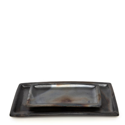 Bazar Bizar Het Burned Sushi Bord - Zwart - L