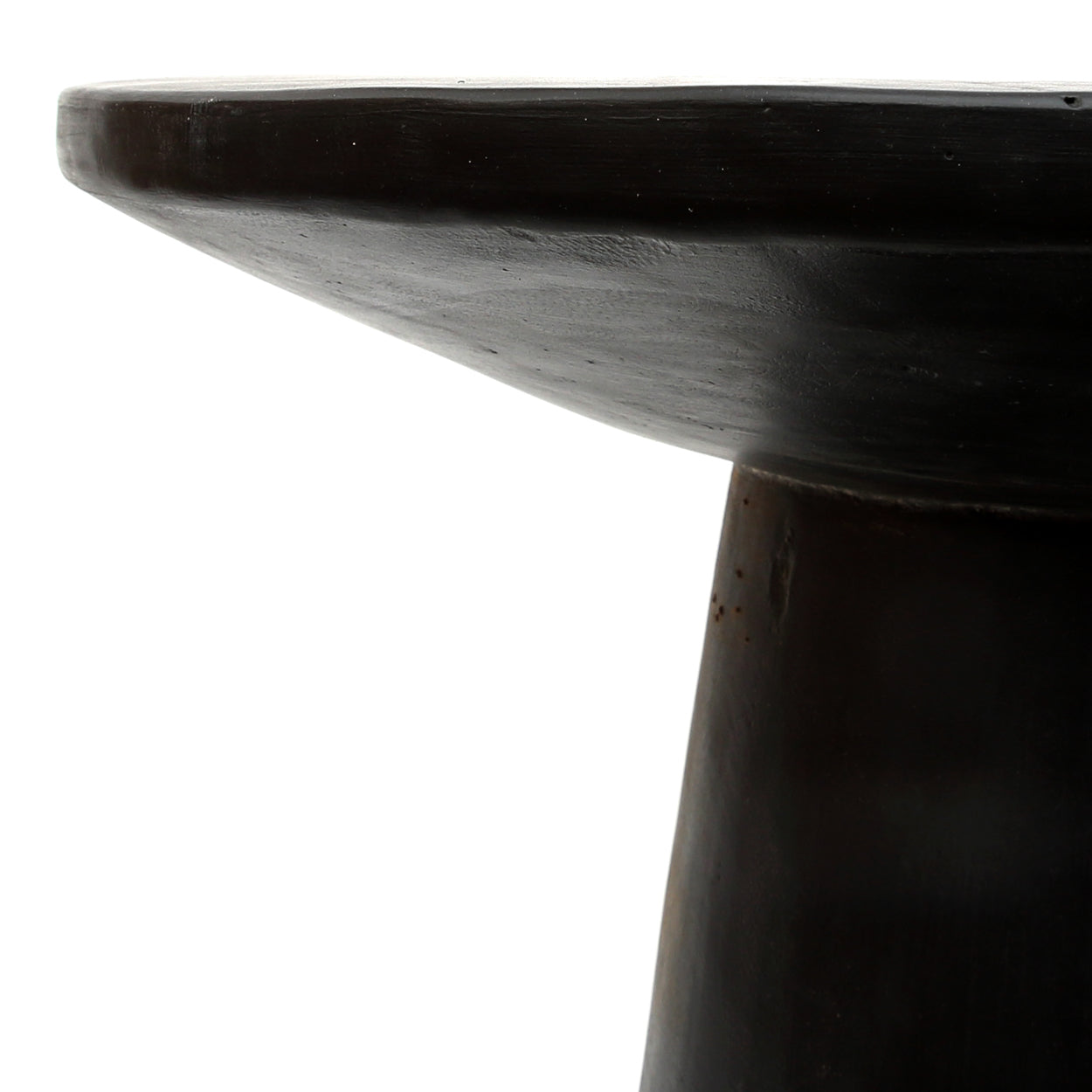 Bazar Bizar De Timber Conic Bijzettafel - Zwart - 50
