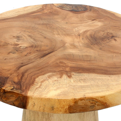 Bazar Bizar De Timber Conic Bijzettafel - Naturel - 50
