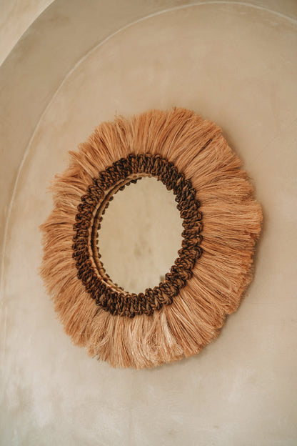 Bazar Bizar De Mowgli Spiegel - Naturel - M