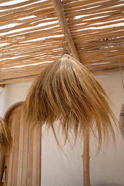 Bazar Bizar De Rayung Hut Hanglamp - Naturel - L