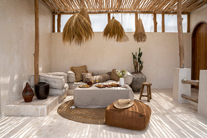Bazar Bizar De Rayung Hut Hanglamp - Naturel - L