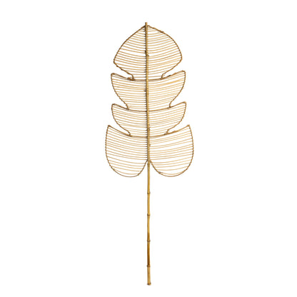 Bazar Bizar La Monstera in Rattan - Naturale - Set di 4