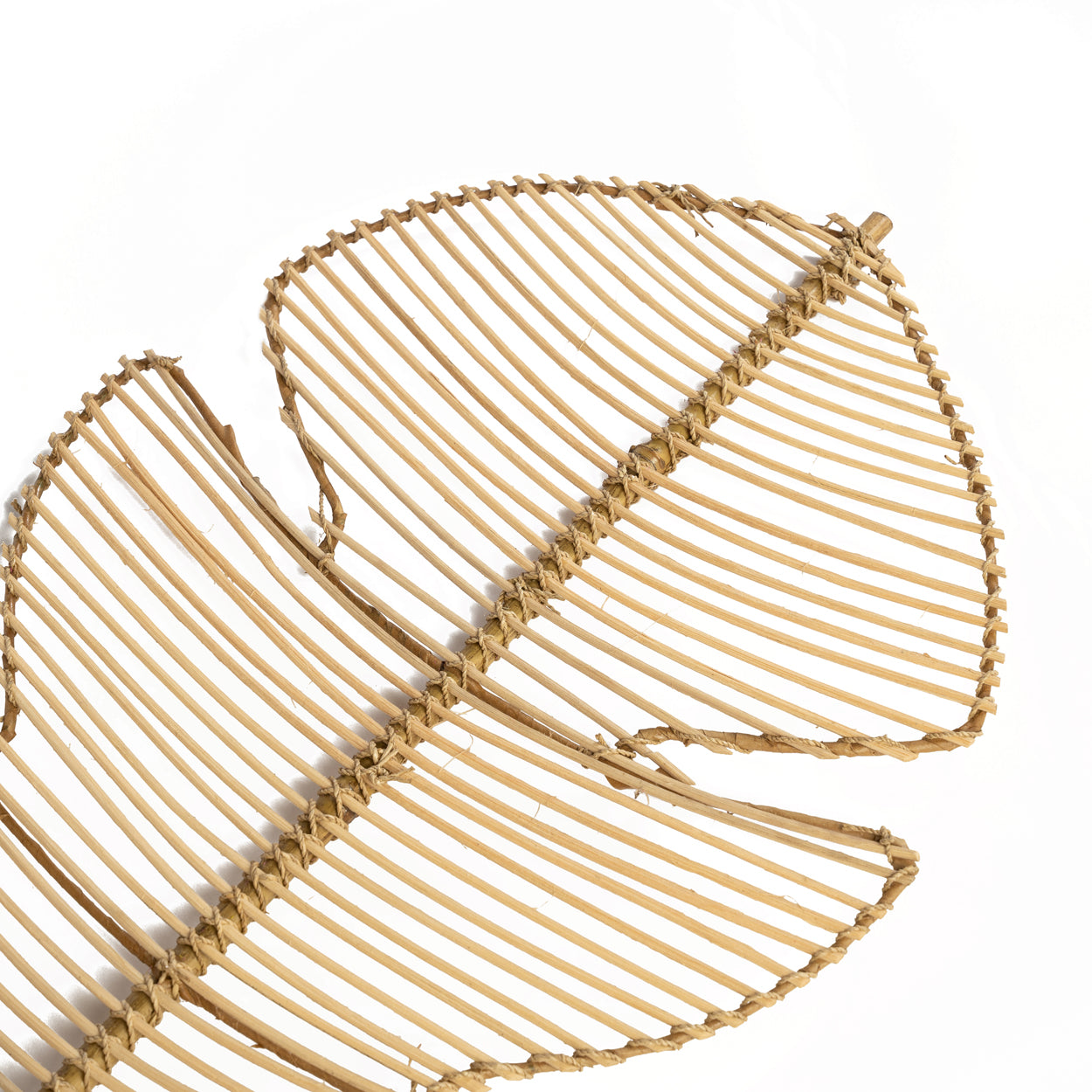 Bazar Bizar La Monstera in Rattan - Naturale - Set di 4