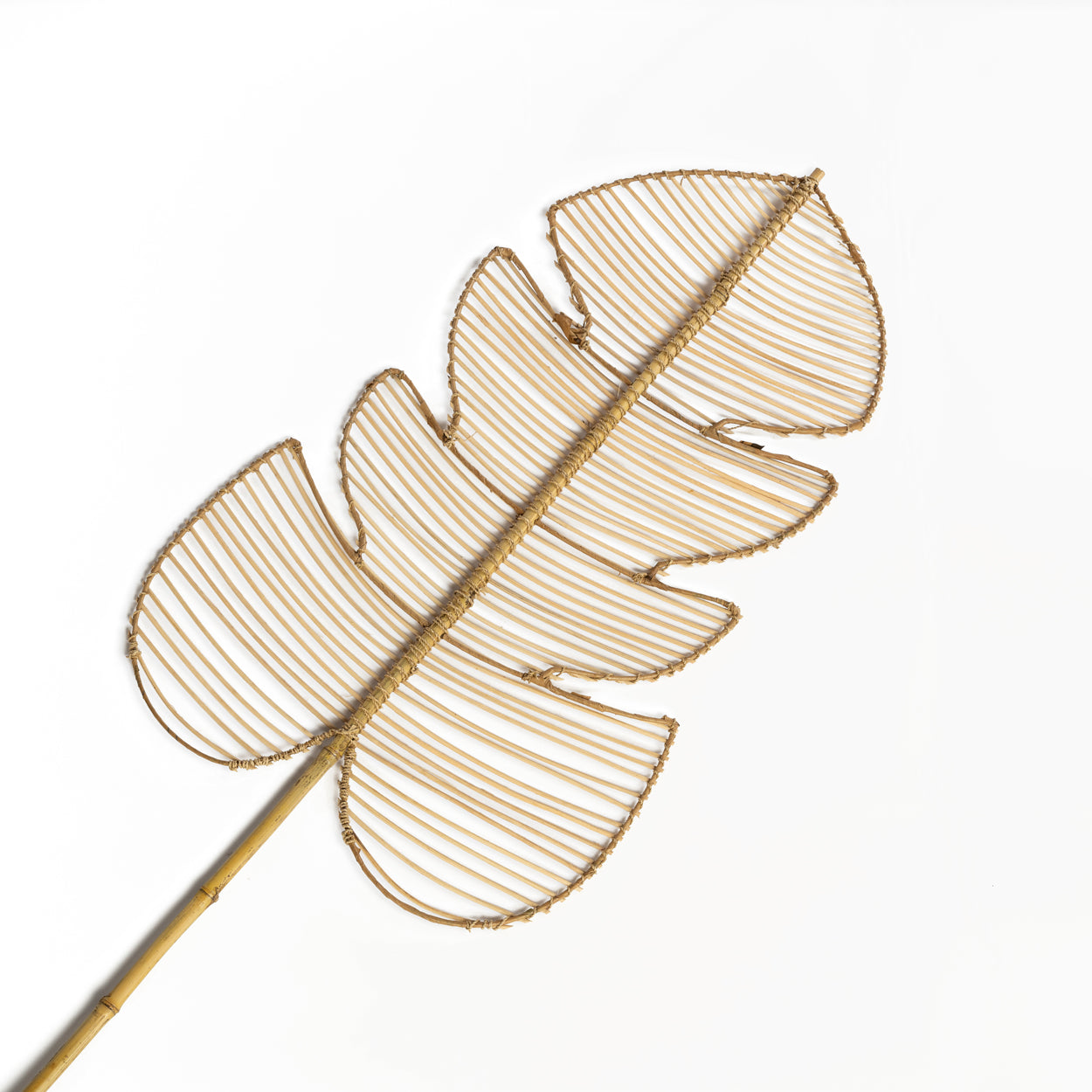 Bazar Bizar La Monstera in Rattan - Naturale - Set di 4