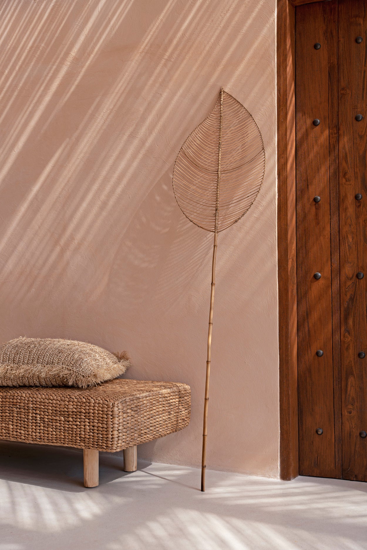 Bazar Bizar De Rattan Elliptic - Naturel