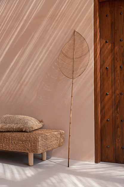 Bazar Bizar De Rattan Elliptic - Naturel