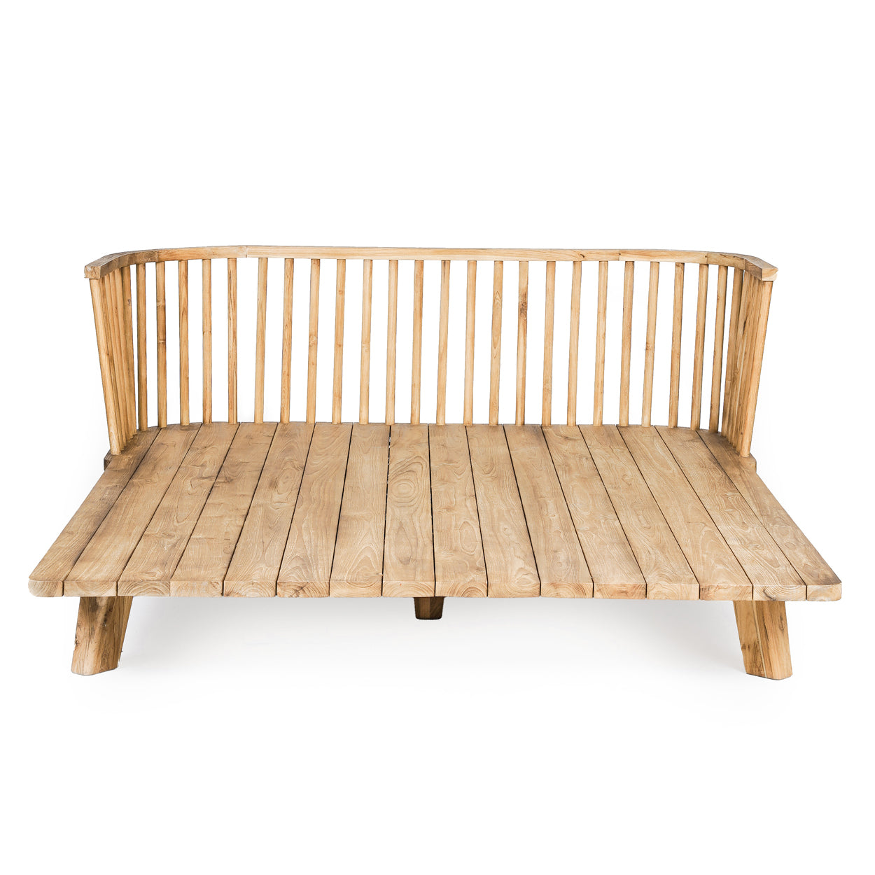 Bazar Bizar Het Dubbele Malawi Dagbed - Naturel Beige