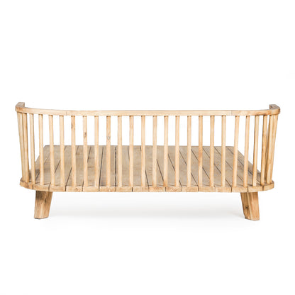 Bazar Bizar Het Dubbele Malawi Dagbed - Naturel Beige