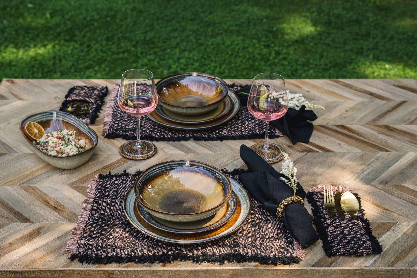 Bazar Bizar Het Comporta Bord - M - Set van 6
