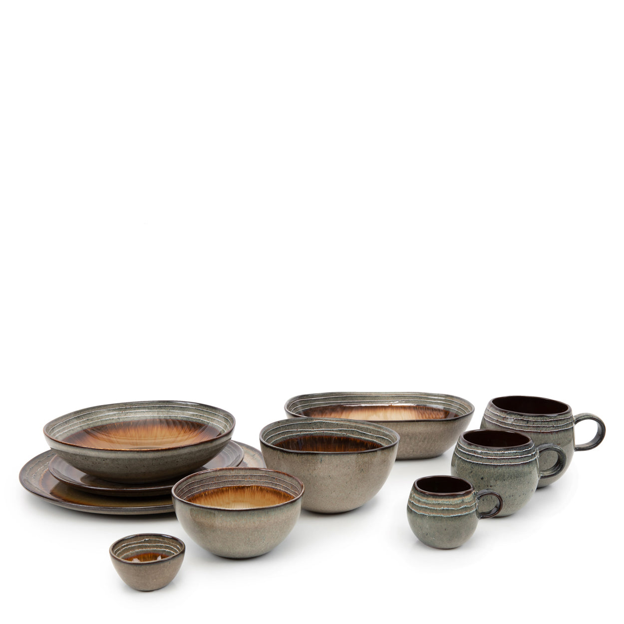 Bazar Bizar Het Comporta Bord - M - Set van 6