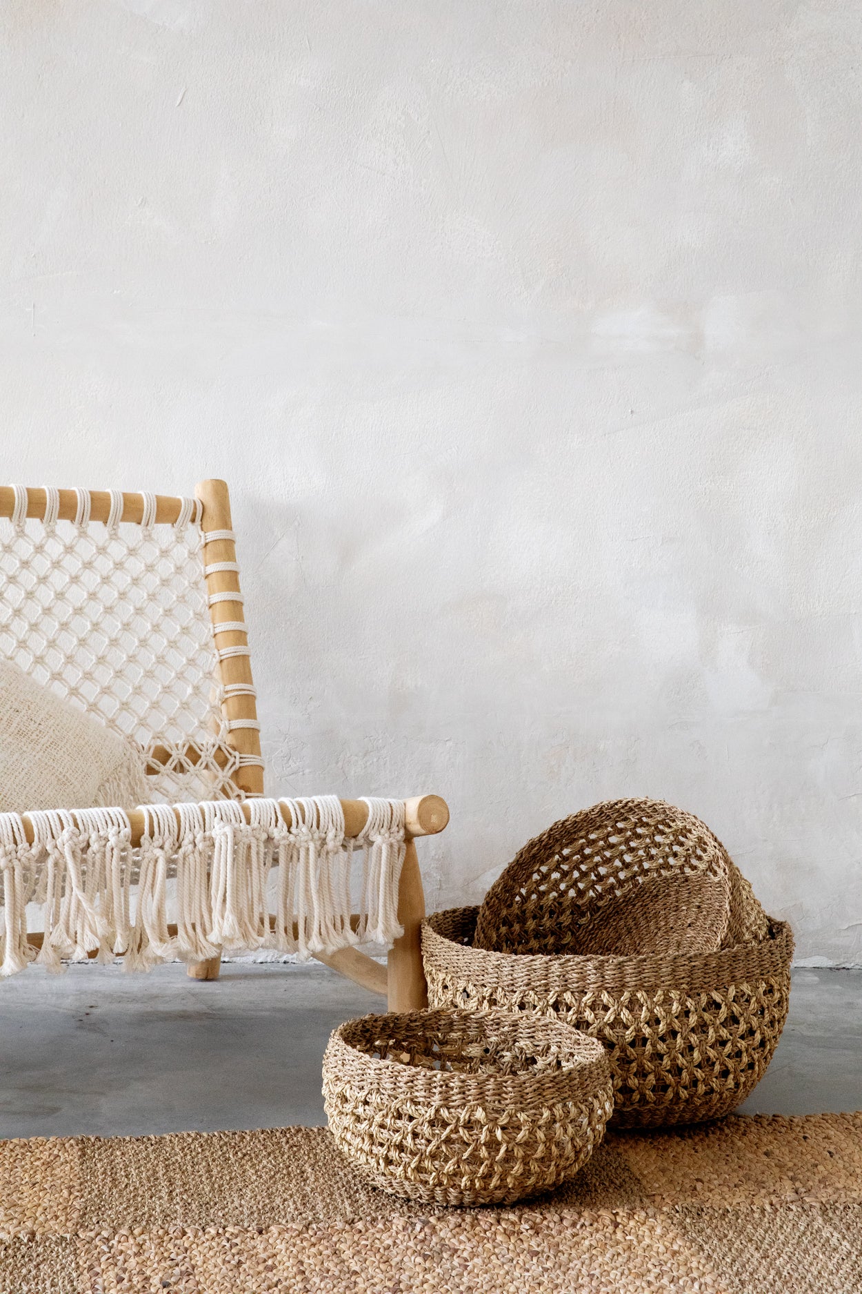 Bazar Bizar Het Paddle Field Tapijt - Naturel - 280x175
