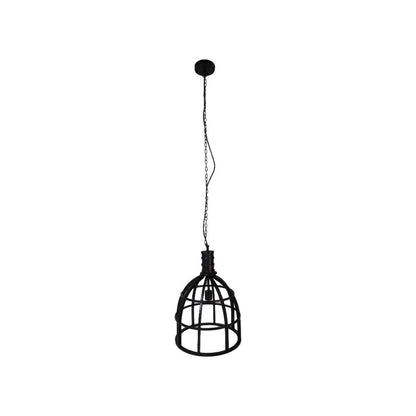 HSM Collection-Hanglamp-ø40x50-Zwart-Metaal