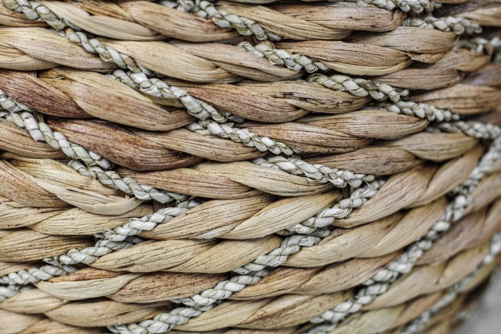 HSM Collection-Mandenset S/2-ø40x42/ø30x36-Naturel-Waterhyacint