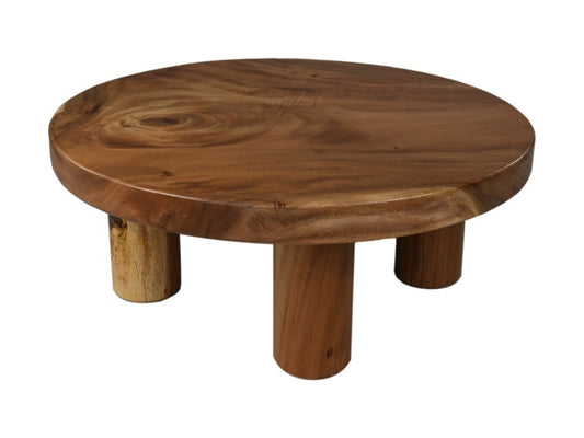 HSM Collection-Ronde Salontafel-Ø80*32-Bruin-Munggur
