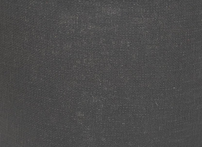 HSM Collection-Ronde Lampenkap-ø32x20-Zwart-Jute/Wol