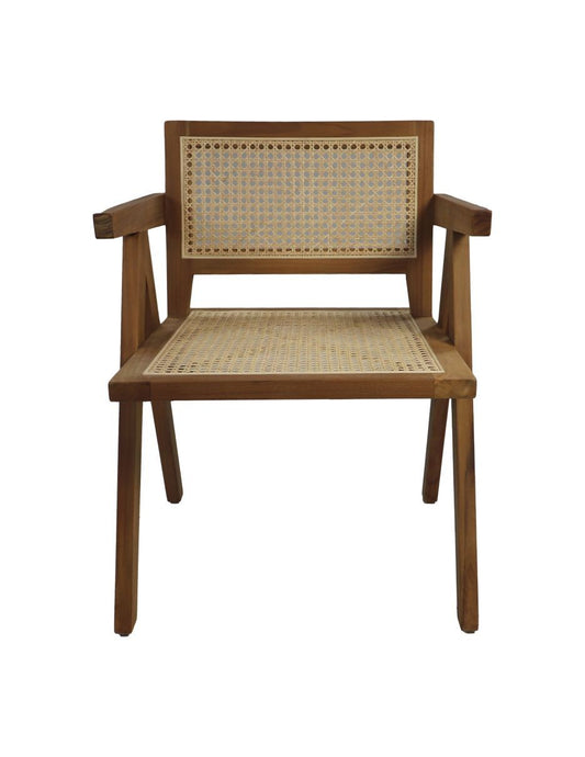HSM Collection-Fauteuil Accent-58x60x79-Naturel-Teak